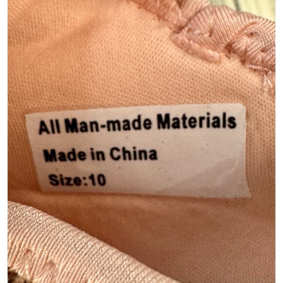 Rose Gold Glitter Glam Glaze Sneakers Size 10 - Picture 6 of 7